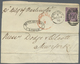 Brfst Großbritannien: 1868/1871, Assortment Of 59 Fronts/large Fragments Mainly Addressed To New York, Fra - Autres & Non Classés