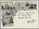 Großbritannien: 1898/1955, 96 Early Picture Postcards, Many From 1898 In Co Called "small Size" With - Autres & Non Classés