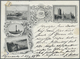 Delcampe - Großbritannien: 1898/1955, 96 Early Picture Postcards, Many From 1898 In Co Called "small Size" With - Autres & Non Classés