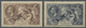 */** Großbritannien: 1913/1934, Sea Horses, Mint Lot Of Eleven Stamps, Slightly Varied Condition, Incl. A - Autres & Non Classés