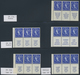 **/O/* Großbritannien - Zusammendrucke: 1953/1968, QEII Wildings, Almost Exclusively U/m Collection Of Appr - Autres & Non Classés