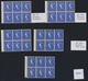 **/O/* Großbritannien - Zusammendrucke: 1953/1968, QEII Wildings, Almost Exclusively U/m Collection Of Appr - Autres & Non Classés