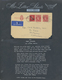 Delcampe - GA Großbritannien - Ganzsachen: 1941/1957 (ca.), AEROGRAMMES: Specialised Exhibition Collection On Well - 1840 Mulready Envelopes & Lettersheets
