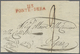 Br Italien - Vorphilatelie: 1757/1855 Ca., Collection With More Than 40 Folded Letter Covers, Comprisin - ...-1850 Préphilatélie