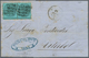 Br Italien - Altitalienische Staaten: Kirchenstaat: 1867/1868: Lot With 12 Letters (and One Front) With - Etats Pontificaux