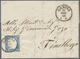 Delcampe - Br Italien - Altitalienische Staaten: Sardinien: 1857/1862: Lot Of 10 Letters Franked With The The Blue - Sardaigne