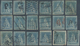 O/Brfst Italien - Altitalienische Staaten: Toscana: 1851/1860, Lot Of 38 Used Stamps Showing A Good Diversit - Tuscany