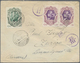Br Italien: 1866/1949, Lot With 18 Covers From Victor Emanuel Issue Until Post-WWII Era, Comprising 3 X - Marcophilie