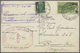Delcampe - Br/GA Italien: 1871/1949, Italy/Area, Group Of Six Better Entires, E.g. 1871 Registered Cover, 1933 Vatica - Marcophilie