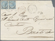 Br Italien: 1880/1895 (ca.), 7 Gemeindebriefe Mit Verschiedenen Frankaturen, Stempeln Und Adressaten, A - Marcophilie