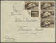 Br Italien: 1900/1945 235+ Letters, Post Cards, Post Forms (many Of Them Franked), Avis De Reception, . - Marcophilie