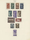 O/**/* Italien: 1940/1975 (ca.), Mint And Used Collection On Album Pages, E.g. 1948 100th Anniversary 12 Va - Marcophilie