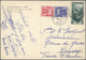 Delcampe - Br Italien: 1951/1954, Collection Of Apprx. 120 Commercial Entires Bearing Frankings "Italia Al Lavoro" - Marcophilie