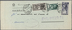 Delcampe - Br Italien: 1951/1954, Collection Of Apprx. 120 Commercial Entires Bearing Frankings "Italia Al Lavoro" - Marcophilie