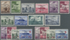 **/* Italienische Besetzung 1941/43 - Montenegro: 1941/1943, Lot Of Some Issues On Stockcards Incl. Miche - Montenegro