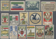 Italien - Besonderheiten: 1914/1918, PATRIOTIC STAMPS, Collection With Ca. 300 Stamps, Focus On Vari - Non Classés