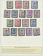 Jugoslawien: 1918/1945, Miscellaneous Lot In A Lindner Binder Incl. FORGERIES Italian Occupation, An - Lettres & Documents