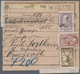 Delcampe - Br/GA Jugoslawien: 1918/1925, Interesting Collection Of Ca. 180 Post Accompany Adresses, Package Cards, Mo - Lettres & Documents