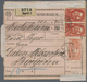 Delcampe - Br/GA Jugoslawien: 1918/1925, Interesting Collection Of Ca. 180 Post Accompany Adresses, Package Cards, Mo - Lettres & Documents