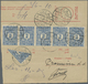 Br Jugoslawien: 1920/1926, Lot Of 12 Entires With Mixed Franking Slovenia Bisected Stamps And Normal Is - Lettres & Documents