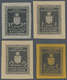 **/(*)/* Kroatien: 1941/1945, Meist Postfrische Sammlung In 2 Ringordnern, Ab Der Ersten Ausgabe, Mit Einer G - Croatia