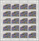 ** Kroatien: 1995/1998, Stock Of The Europa Issues In Sheets Of 20 Stamps In The Following Amounts: 199 - Croatie