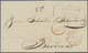 Br Lettland - Vorphilatelie: 1834/1874, Group Of 15 Stampless Lettersheets/covers Incl. Incoming Mail A - Lettonie