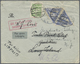 Br Lettland: 1921/1936, Group Of Eleven Airmail/registered Covers, Mainly To Foreign Destinations, Some - Lettonie