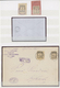 Br/GA/O/** Litauen: 1843-2003: Postal History And Stamp Collection In Three Stockbooks, With More Than 130 Cove - Lituanie