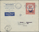 Br/GA Monaco: 1890/1960 (ca): 62 Covers And Postal Stationary, E.g. Airmails, Registered Letters, Reimbour - Neufs