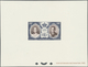 (*)/** Monaco: 1956, Royal Wedding, Group Of 17 Pieces: All Eight Values Each As Epreuve De Luxe; Seven Val - Ongebruikt