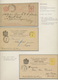 Br/GA/*/** Montenegro: 1875/1943, Lot Of Ca. 50 Covers And Postal Stationeries Used And Unused, Also Stamps In - Montenegro