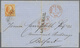 Br Niederlande: 1865/1897, Lot Of 11 Better Foreign Letters, I.a. 3x 15c Orange (Michel No. 6) Single F - Lettres & Documents