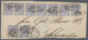 GA/Br/Brfst Niederlande: 1869 - 1930 Ca. Spannende Partie Von über 100 Belegen, Dabei Briefe, Ganzsachen, Einieg - Other & Unclassified