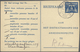 GA Niederlande - Ganzsachen: 1938/1943, Approximately 120 Stationery Cards For The "ARBEIDSINSPECTIE" A - Entiers Postaux