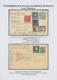 Delcampe - Br/GA/Brfst Polen: 1860/1939, Interssante Ausstellungssammlung "Polnische Postgeschichte" Mit Ca. 110 Briefen, K - Lettres & Documents