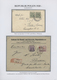 Delcampe - Br/GA/Brfst Polen: 1860/1939, Interssante Ausstellungssammlung "Polnische Postgeschichte" Mit Ca. 110 Briefen, K - Lettres & Documents
