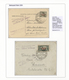 Delcampe - Br/GA Polen: 1926/1939, BALLOON MAIL, Specialised Collection Of 56 Balloon Covers/cards, Neatly Arranged O - Lettres & Documents