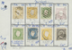 O/* Portugal: 1850's-1930's: More Than 600 Stamps, Mint And Used, On Old Approval Booklet Panes And In P - Lettres & Documents