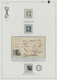 O/Br/Brfst/*/(*) Portugal: 1853/1855, MARIA ISSUES, High-class And Deeply Specialised Collection On Written Up Pages, - Lettres & Documents