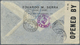 Br Portugal: 1921/1945, Lot Of Seven Covers/cards, Only Better Items (single Lots), E.g. 1923 25c. Rose - Lettres & Documents