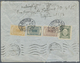 Delcampe - Br Portugal: 1921/1945, Lot Of Seven Covers/cards, Only Better Items (single Lots), E.g. 1923 25c. Rose - Covers & Documents