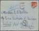 Delcampe - Br Portugal: 1921/1945, Lot Of Seven Covers/cards, Only Better Items (single Lots), E.g. 1923 25c. Rose - Lettres & Documents