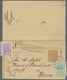 Br/GA Rumänien: 1871/1939, Romania (3)/Hungary (2), Lot Of Five Better Entires (single Lots), Comprising U - Lettres & Documents