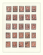 O Rumänien: 1871/1872, Carol Heads Imperforate, Used Collection Of 75 Stamps Neatly Arranged On Album - Brieven En Documenten