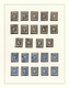 O Rumänien: 1871/1872, Carol Heads Imperforate, Used Collection Of 75 Stamps Neatly Arranged On Album - Lettres & Documents