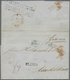 Br Russland: 1850-1900, Nice Group Of Most Stampless Covers, Many German Transit Marks "Aus Russland" I - Neufs