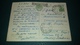 1956 RUSSIA CCCP - POSTCARD POSTAL STATIONERY  - USED - 1950-59