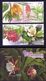 Malaysia 2008 S#1214-1216 Unique Flowers Set+M/S MNH Flora Unusual - Malaysia (1964-...)