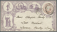 GA Thematik: Anzeigenganzsachen / Advertising Postal Stationery: 1865, QV 1 D. Red "JOHN WARNER&SONS HY - Ohne Zuordnung